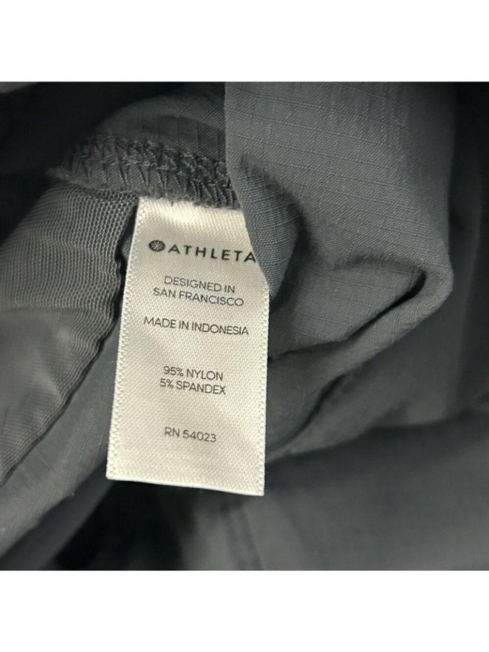 Athleta Trekkie North Jogger Pants Women’s 2 Gray Charcoal Zip Pockets Athletic - Picture 7 of 13